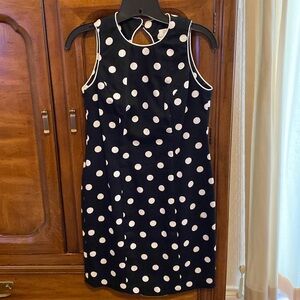Black and white polka dots . Excellent condition.